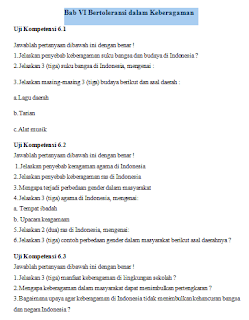 Soal Pkn Kelas 7 Kurikulum 2013 Revisi Beserta Kunci Jawaban Bab 6 Anak Berperestasi