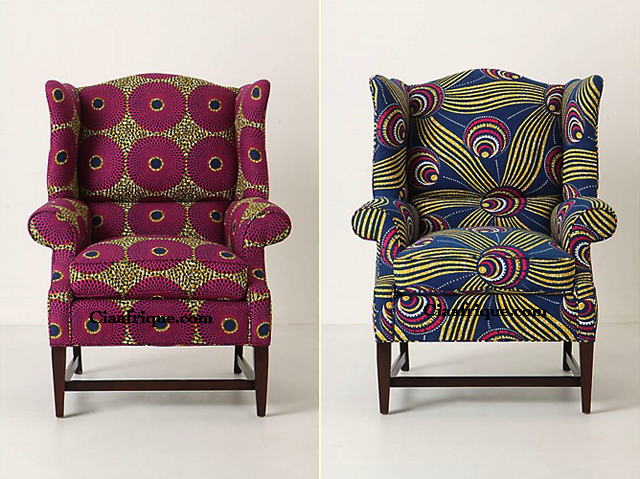 The Josef Wingback Chair from Anthropologie,  afrocentric decoration ideas