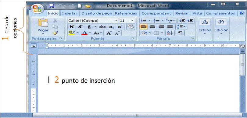 Aprendiendo A Trabajar En Microsoft Word 2007 Contenido