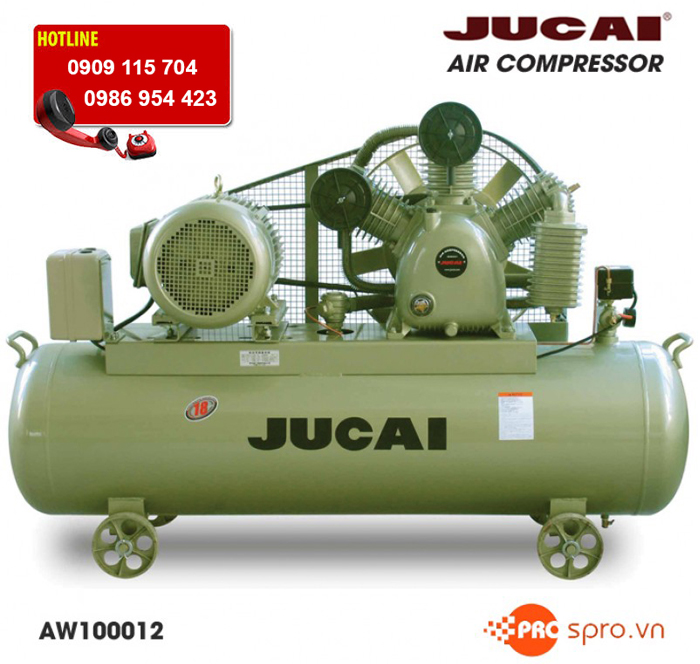 Máy nén khí nhập khẩu Jucai 2 cấp, 10 – 15 HP, bình chứa 500 Lít May-bom-hoi-khi-nen-jucai-AW100012-1