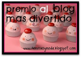 Premio al blog más divertido =)