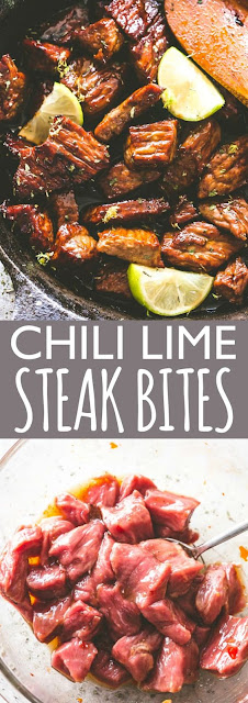 Chili Lime Steak Bites Beef Broth Recipe