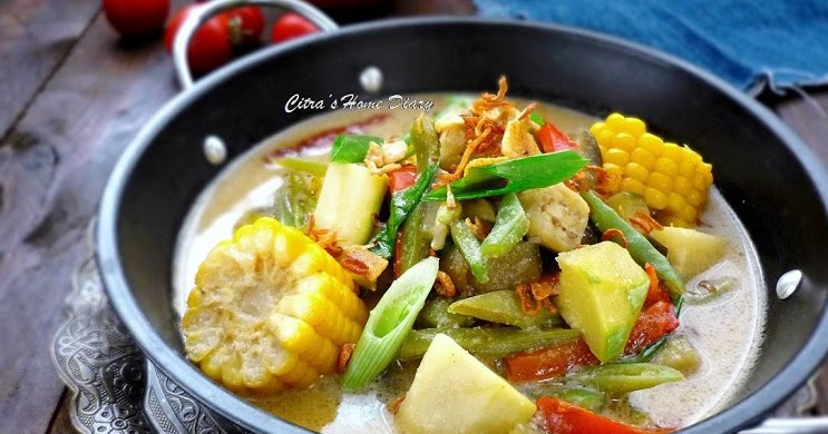 Citra's Home Diary: İndonesian mix vegetables cook in ...