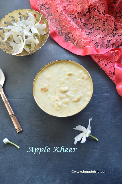 Apple Kheer Recipe | Apple Payasam 