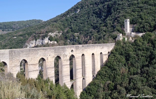 Spoleto, Ponte delle Torri Spoleto, Ponte delle Torri