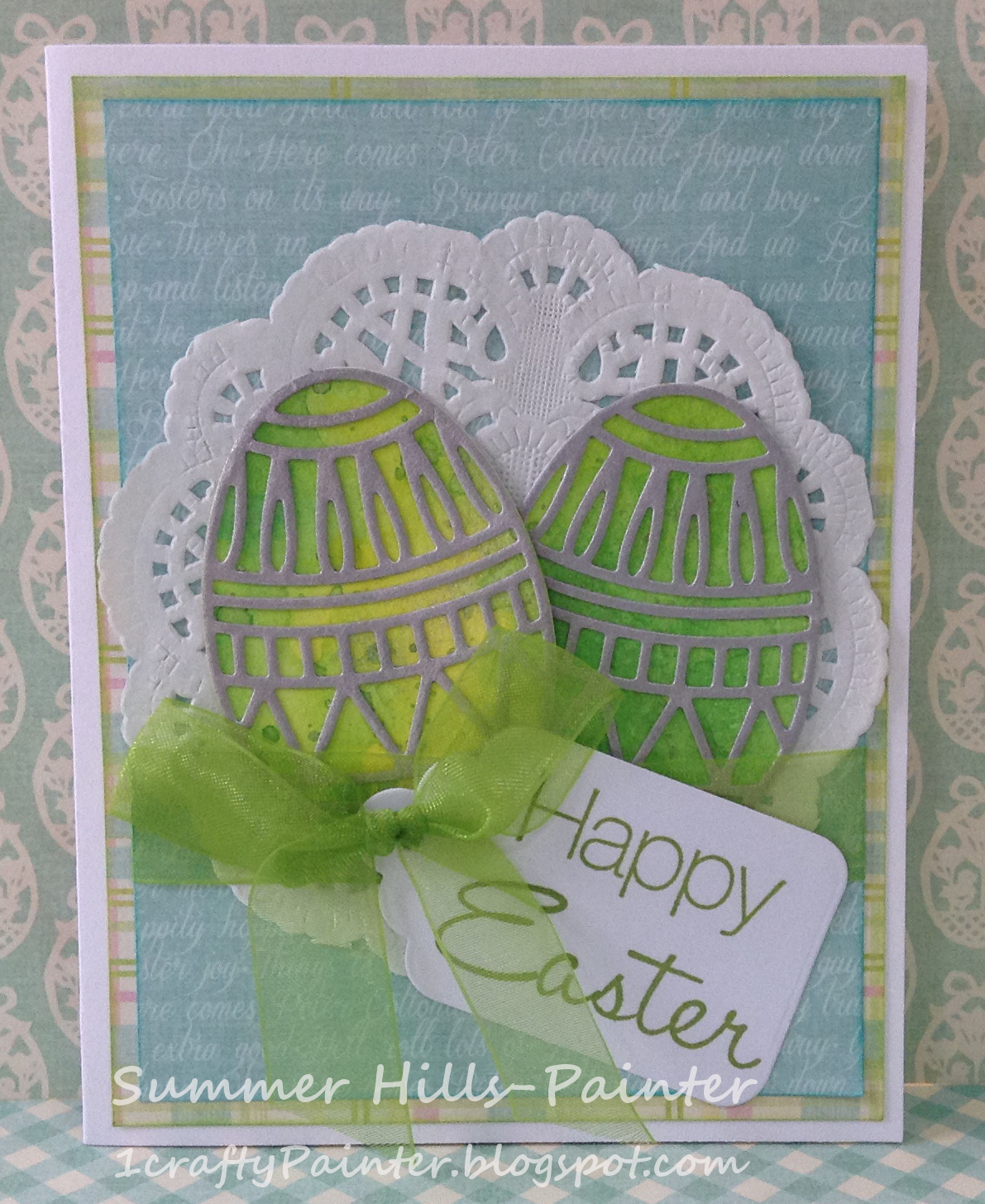 1craftyPainter Easter Class at The Stamping Place