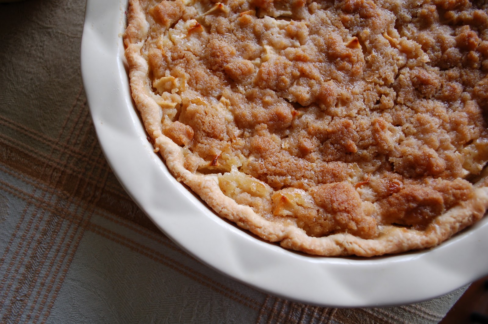 The Spice Garden Sour Cream Apple Pie