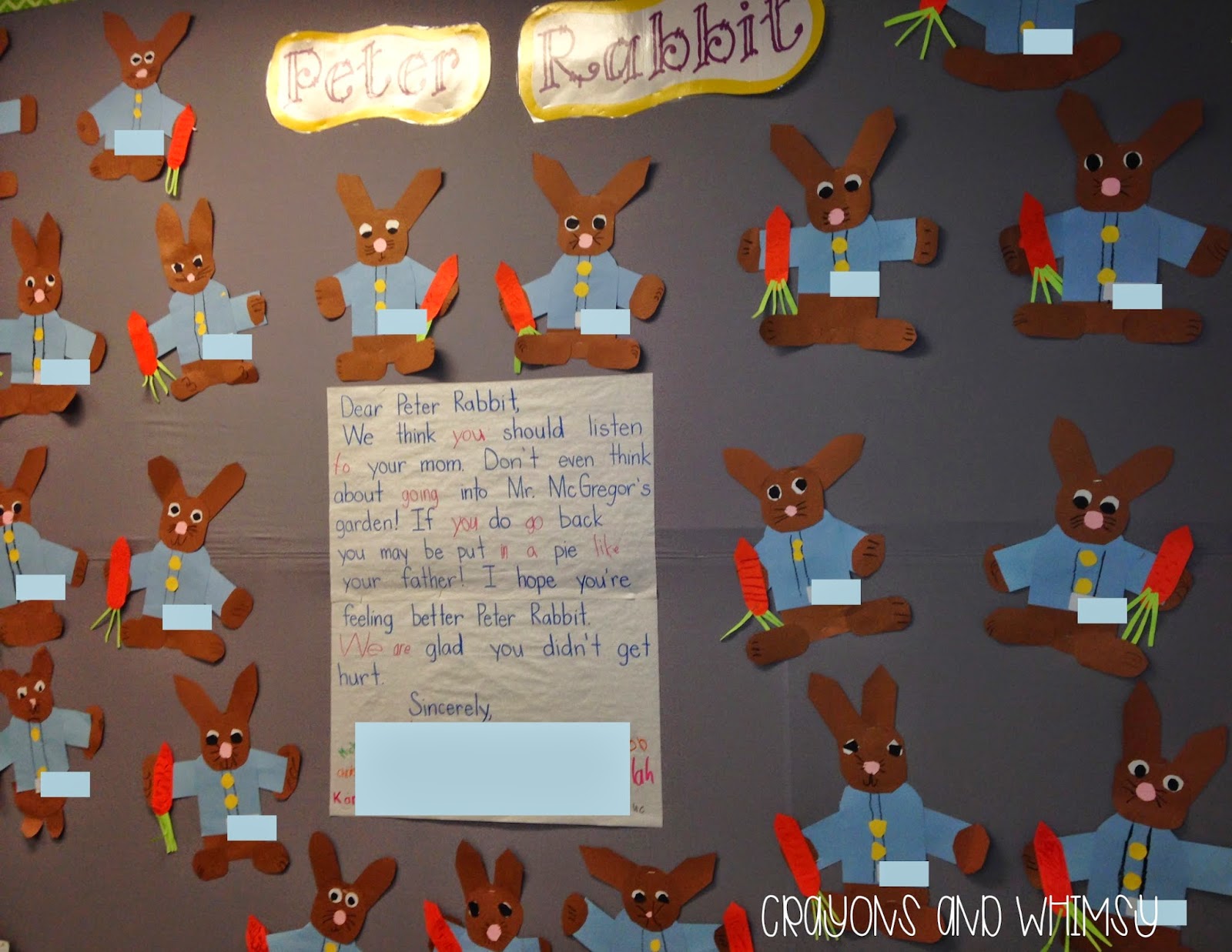 Peter Rabbit with a Freebie! - Crayons and Whimsy