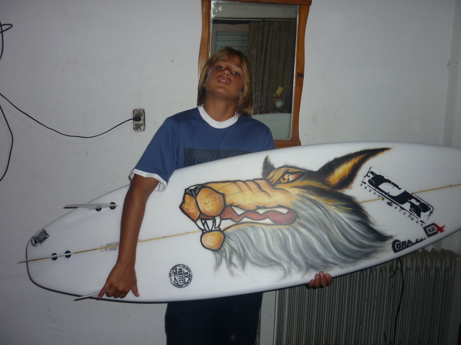 SURFBOARDS ART CORA FERNANDEZ OLIVER SURFBOARD HAND PAINT ART BY CORA