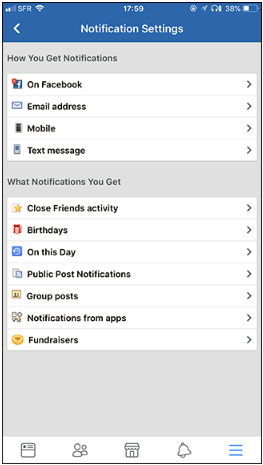 How Do I Turn Off Facebook Notifications
