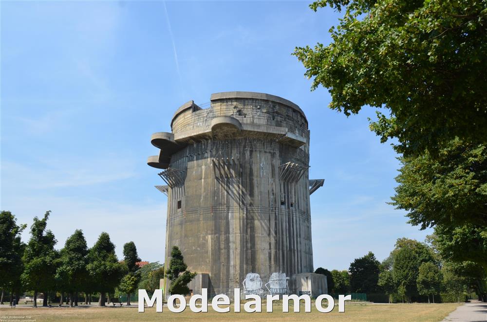 TORRE ANTIAEREA EN VIENA / FLAK TURM WIEN Modelarmor