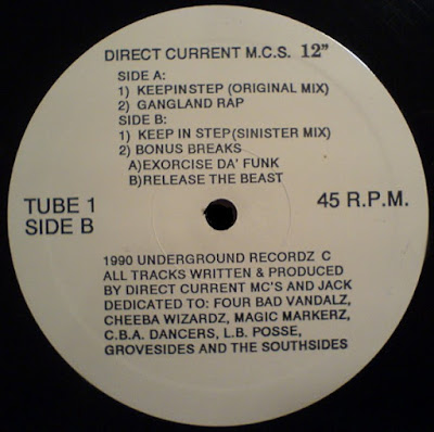 Direct Current MC's – Keep In Step / Gangland Rap (1990) (VLS) (320 kbps)