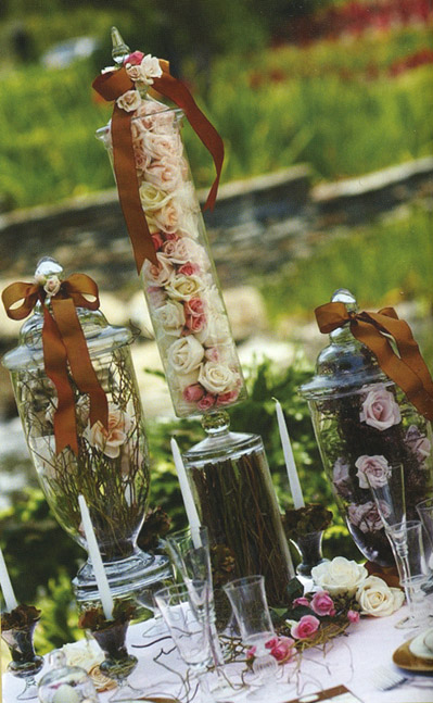 DIY wedding centerpieces easy to make and a great way to save