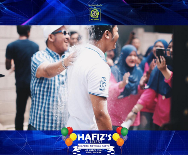 (Gambar) Bila Hafiz Suip Kena Mandi Tepung Di Majlis Hari Lahir... Fuhh Slumber Je Dia!! (Gambar) Bila Hafiz Suip Kena Mandi Tepung Di Majlis Hari Lahir... Fuhh Slumber Je Dia!!