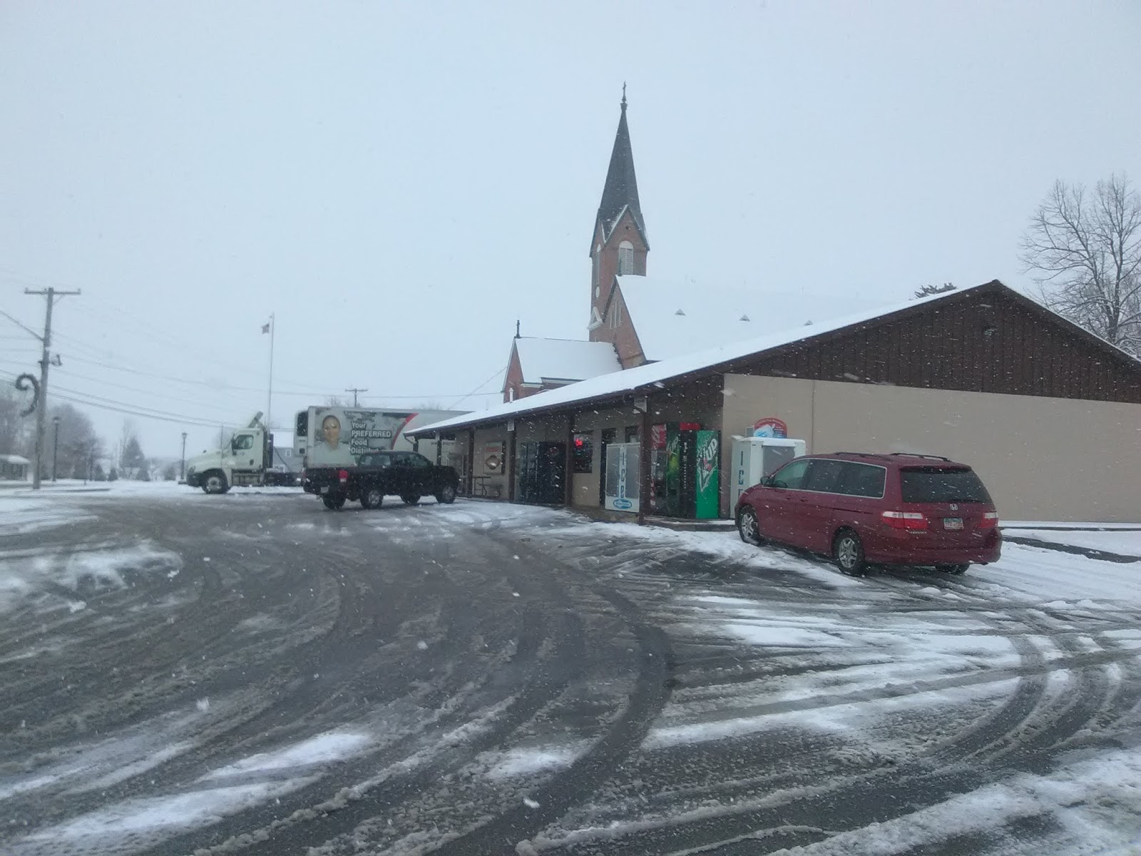 Bonfire of the Vanities Snowy in Russia (Ohio)