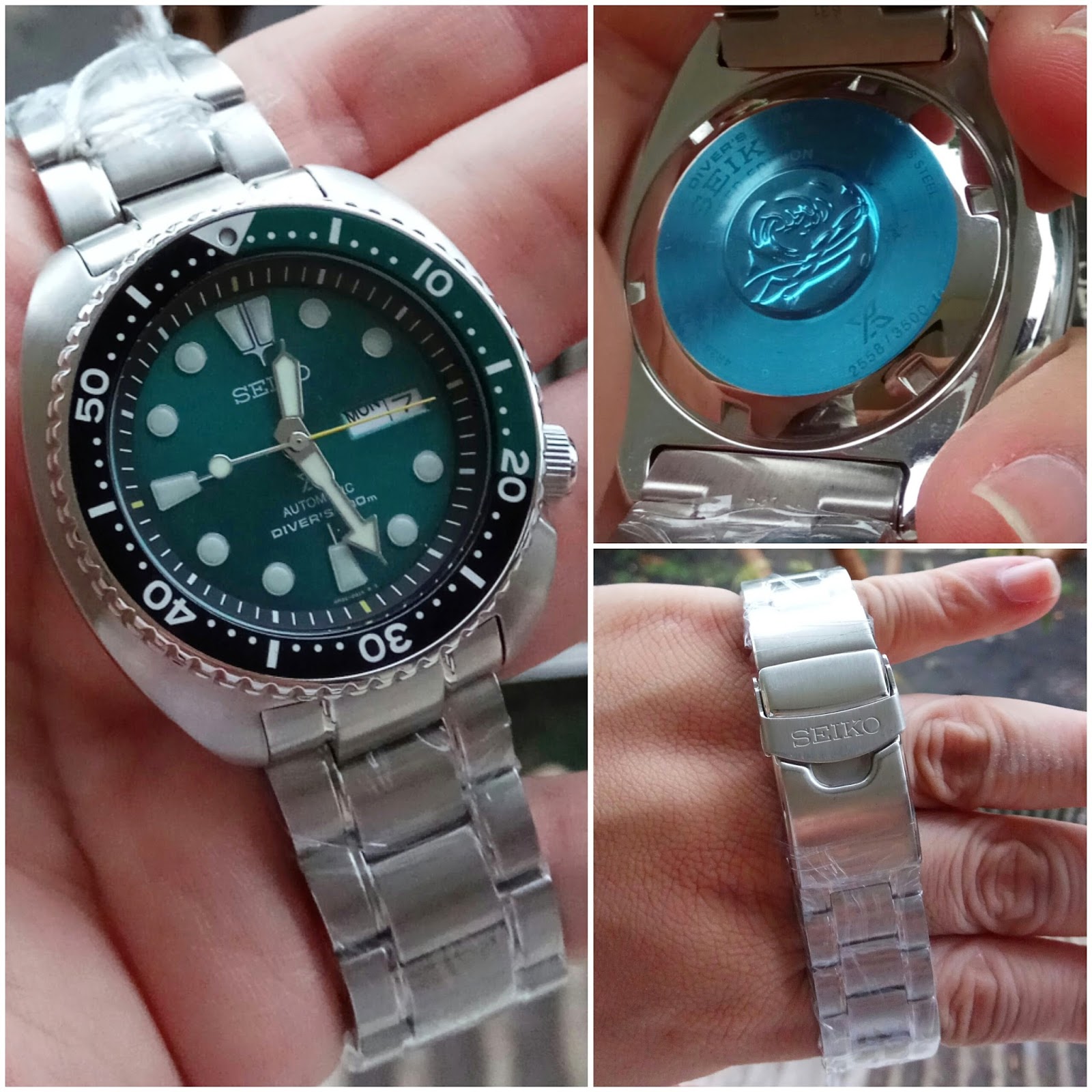 Watch The WATCHES SOLD Seiko Green Turtle, SRPB01, LE XXXX/3500, NEW ...