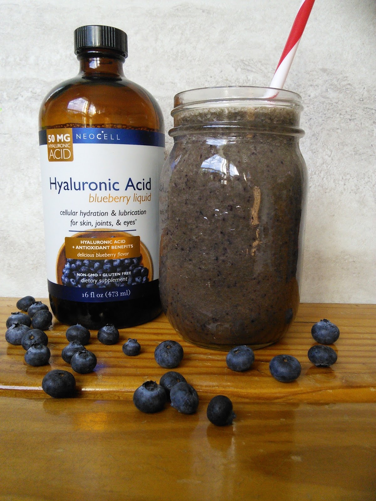 I have a bottle of Neocell Hyaluronic Acid Blueberry liquid to giveaway