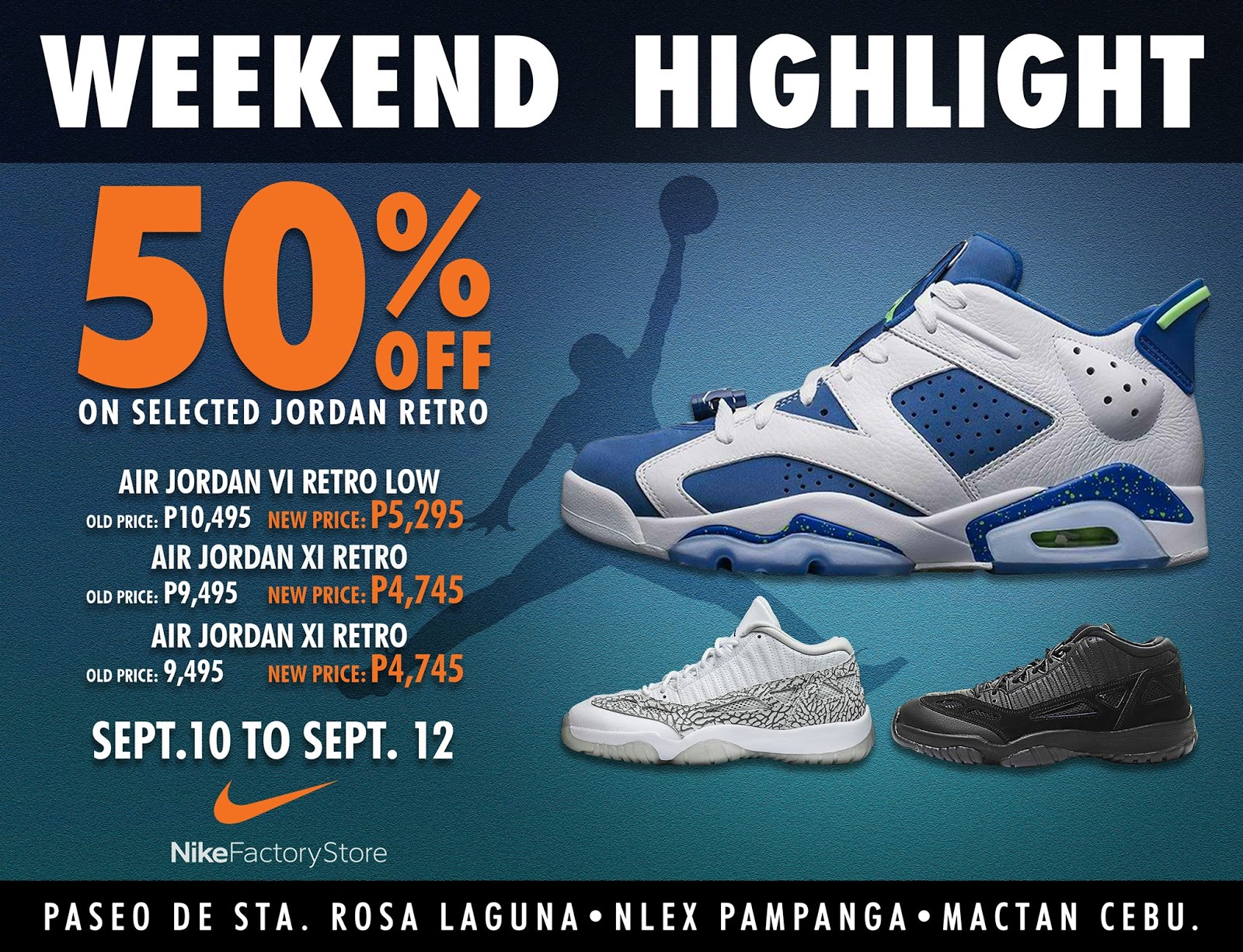 jordan factory outlet