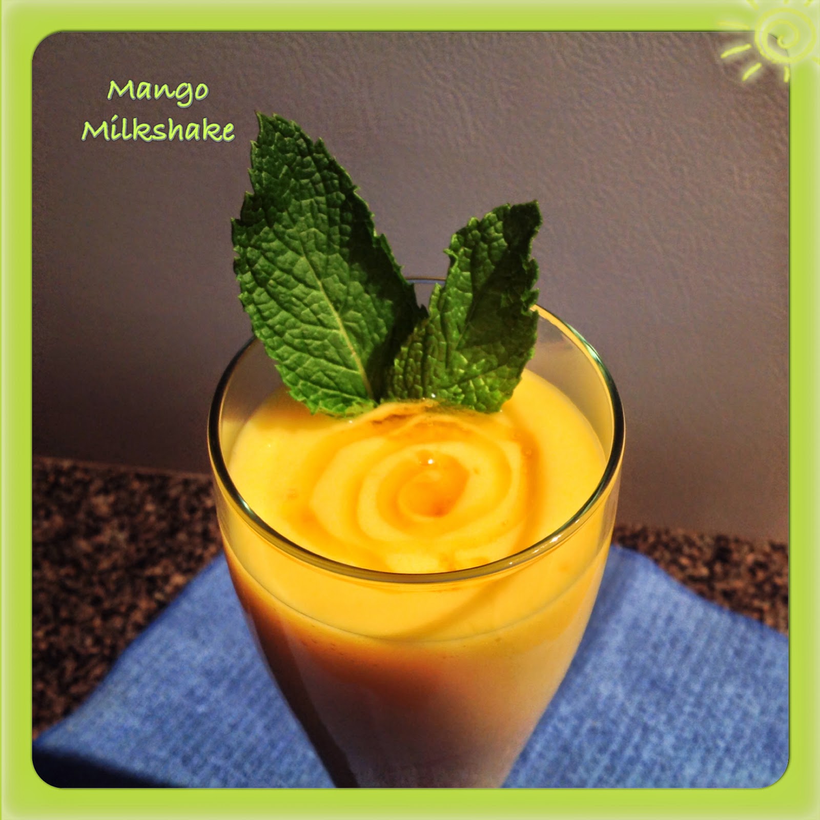A Kaleidoscopic Dream : Mango Milkshake