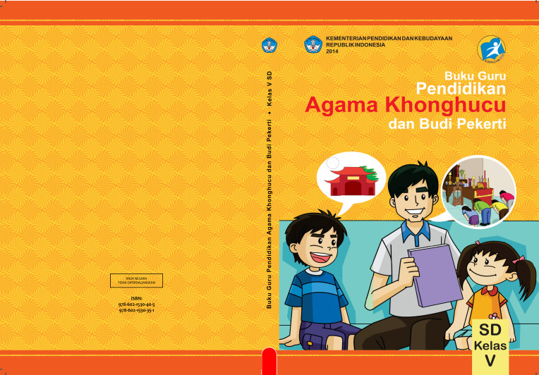 Download Gratis Buku Guru Pendidikan Agama Khonghucu dan Budi Pekerti Kelas5 SD Kurikulum 2013 Format PDF