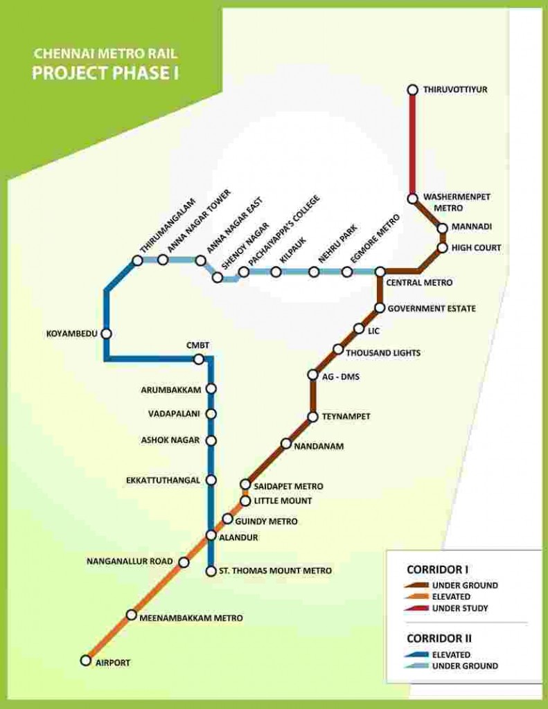 chennaimetrorail.gov.in Chennai Metro Rail Timing,Charge and Schedule
