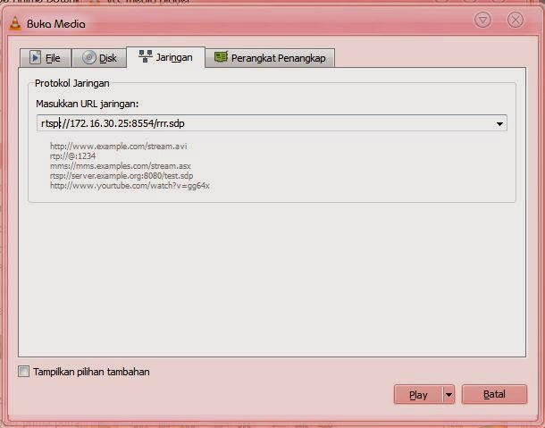 Konfigurasi Video Streaming Menggunakan VLC ~ TaufiqHidayat