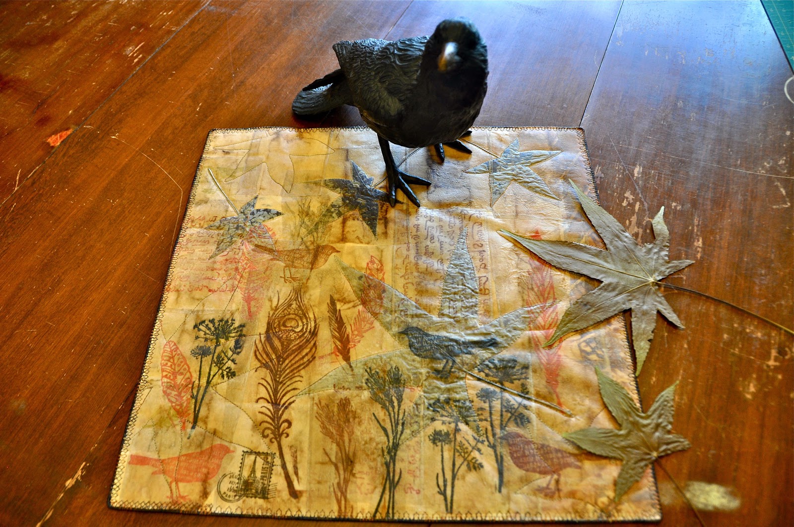 LuAnn Kessi Tea Bag Quilt.....Class Sample