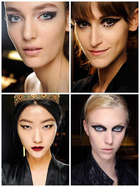 fall ready to wear 2013 beauty  Michael Kors, Anna Sui  Dolce and Gabbana, Lanvin