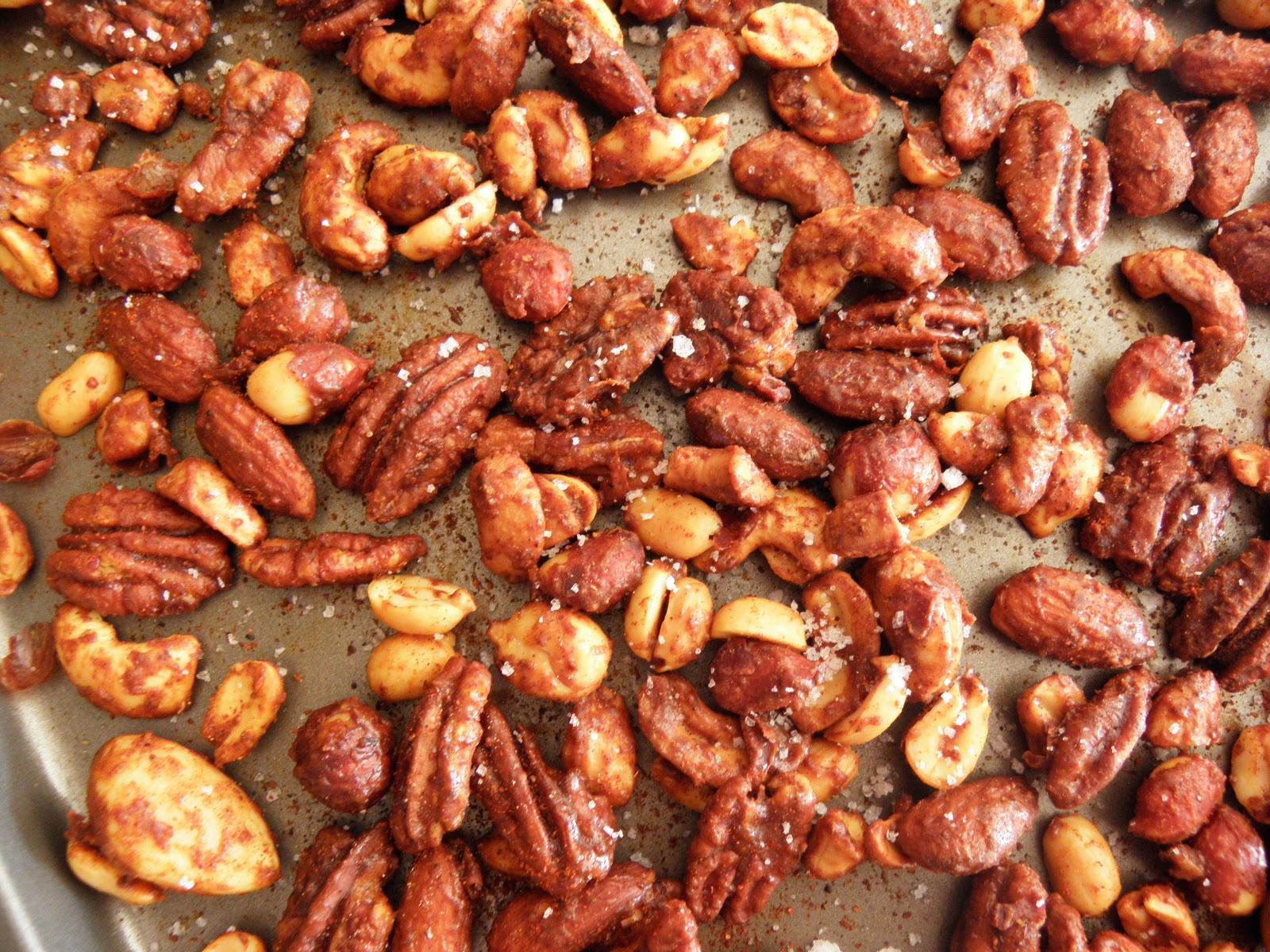 The Cozy Little Kitchen Cozy Maple Spiced Nuts