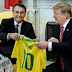 Trump a Bolsonaro: Brasil e EUA 'nunca estiveram tão próximos'