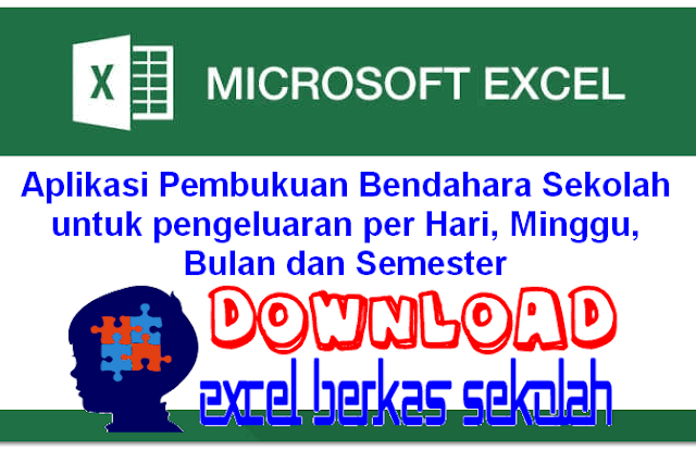 Aplikasi Pembukuan Bendahara Sekolah untuk pengeluaran Aplikasi Pembukuan Bendahara Sekolah untuk pengeluaran per Hari, Minggu, Bulan dan Semester