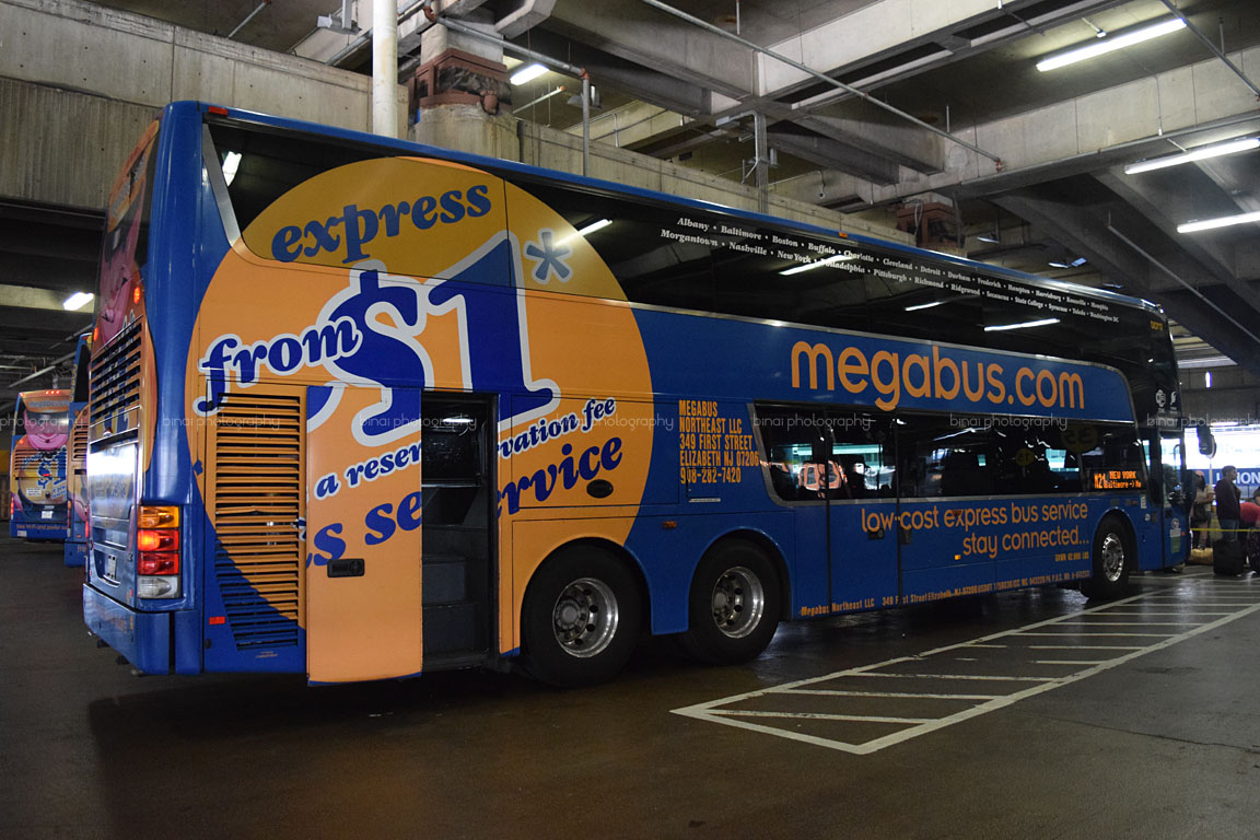 Washington DC to New York on Megabus!