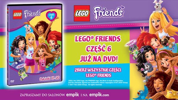 Wygraj DVD „LEGO Friends, Część 6: 0dcinki 17-20” Konkurs