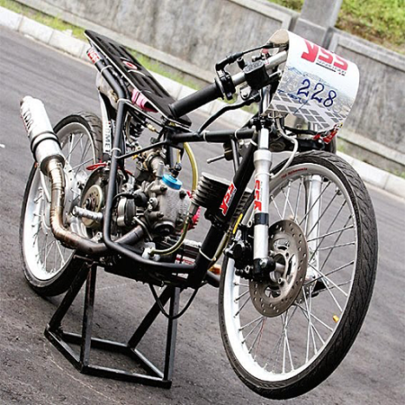 Honda Beat Drag Terbaru 2018 Modifikasi Drag mio