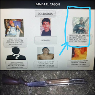 GNB dio de baja a miembro de la banda delictiva “El Cagón” GNB dio de baja a miembro de la banda delictiva “El Cagón”