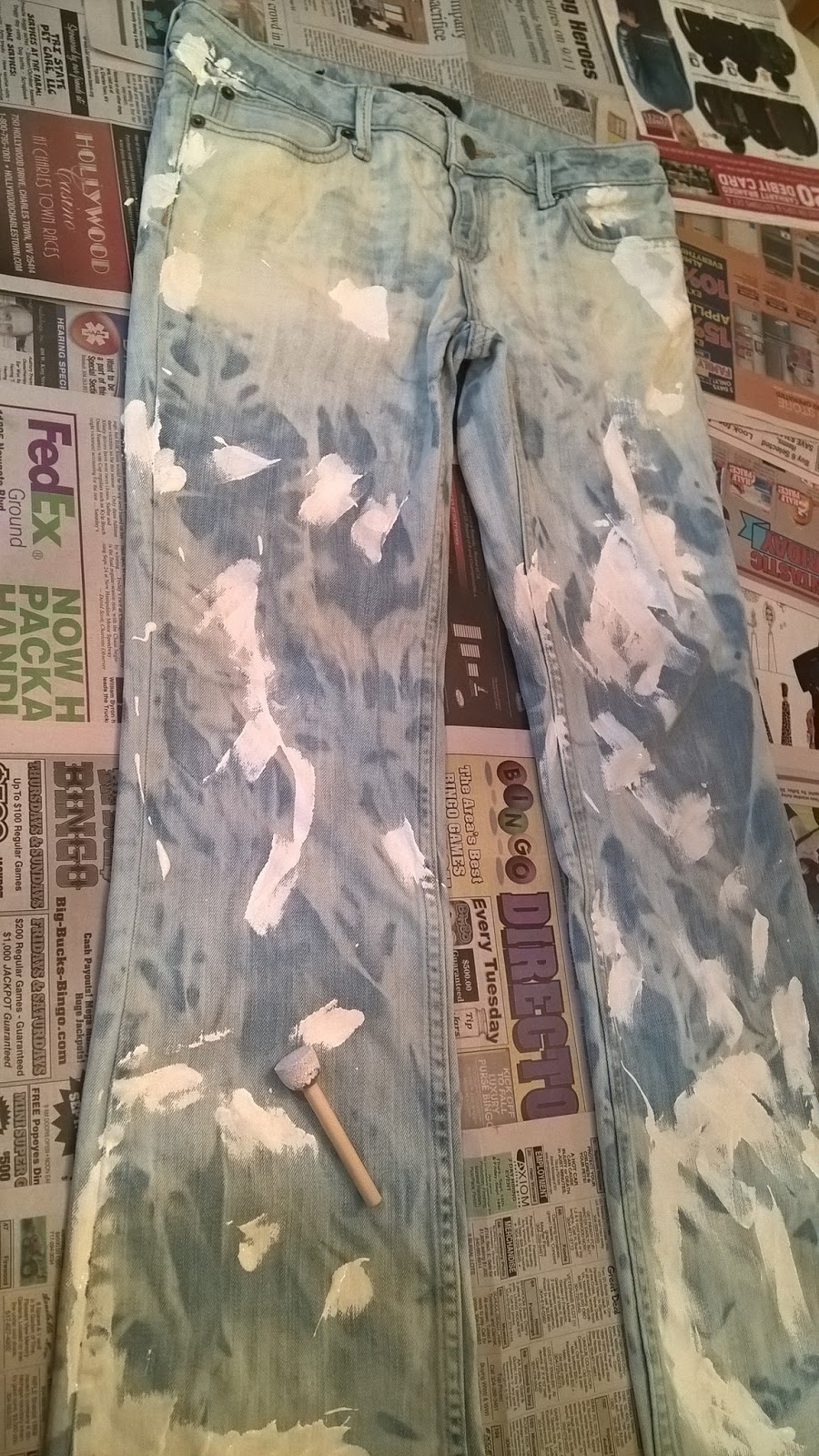 I Can Work With That The Painted Jeans