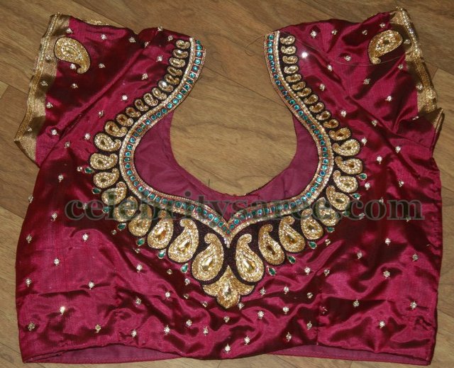 Dazzling Silk Blouse Designs - Saree Blouse Patterns