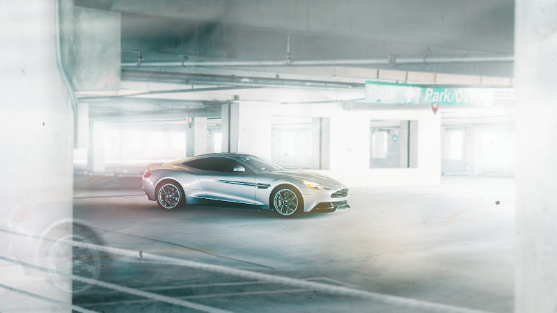 Aston Martin with Vellano rims