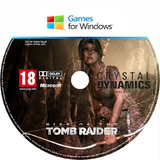 Rise Of The Tomb Raider - Disk Label