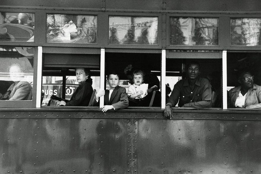 #78 Trolley To New Orleans, Robert Frank, 1955 - Top 100 Of The Most Influential Photos Of All Time #78 Trolley To New Orleans, Robert Frank, 1955 - Top 100 Of The Most Influential Photos Of All Time