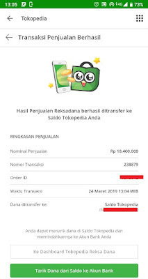 Mencairkan Reksadana Tokopedia, 2 Menit Langsung Cair!