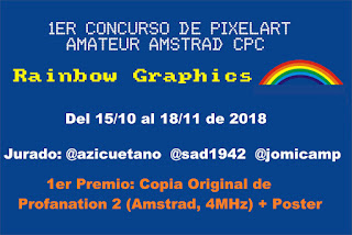 1er Concurso de Pixelart Amateur para Amstrad CPC