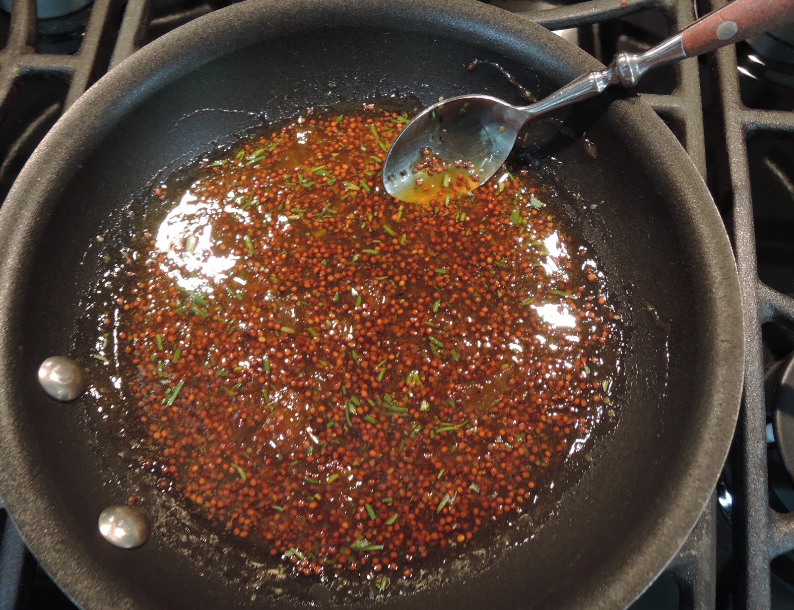 The Briny Lemon HoneyBrined Pork Chops with WholeGrain Mustard Glaze