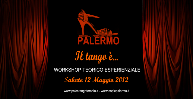flyer PsicoTangoTerapia anteprima Palermo 2012