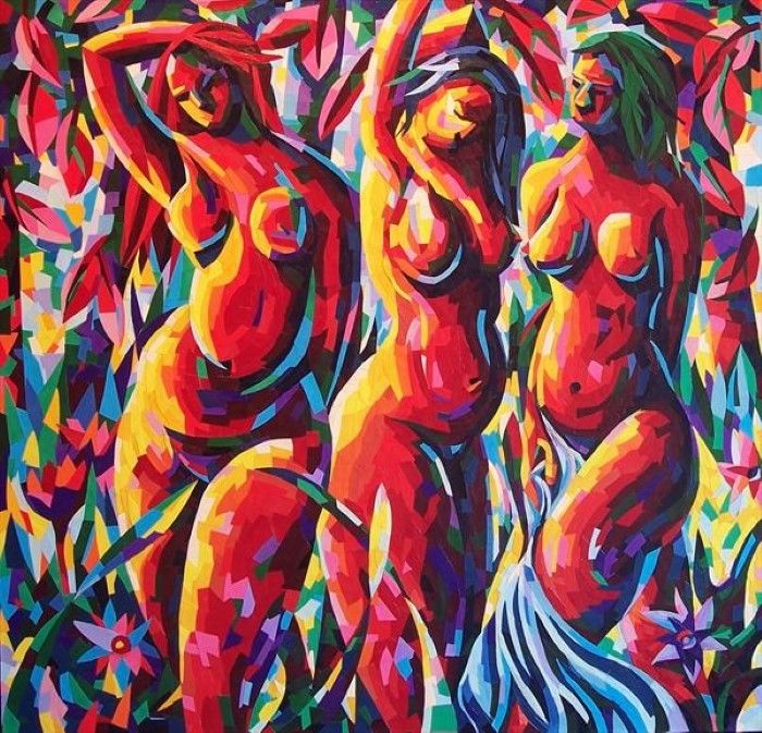 Яркие цвета. Stephen Conroy Яркие цвета. Stephen Conroy