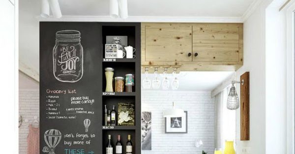 De lunes a domingo: 12 ideas para incorporar pintura de pizarra en tu