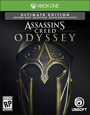 Assassins Creed Odyssey Game Cover Xbox One Ultimate Edition
