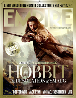 the hobbit desolation of smaug bard empire magazine cover