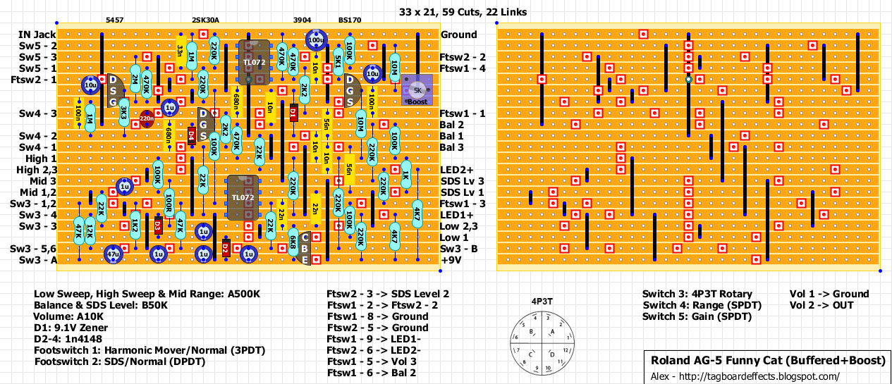 Roland Ag Funny Cat Schematic Roland Ag Funny Cat Schematic