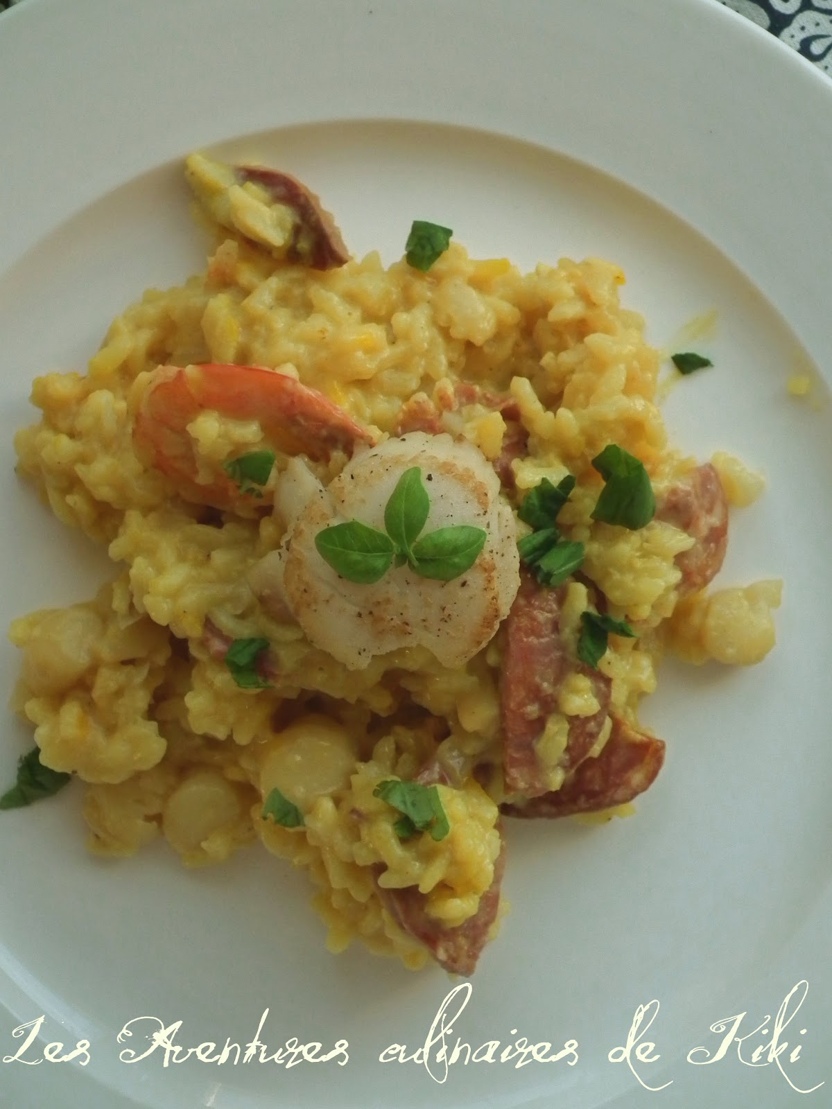 Faits avec amour /Les Aventures culinaires de Kiki Risotto de la mer